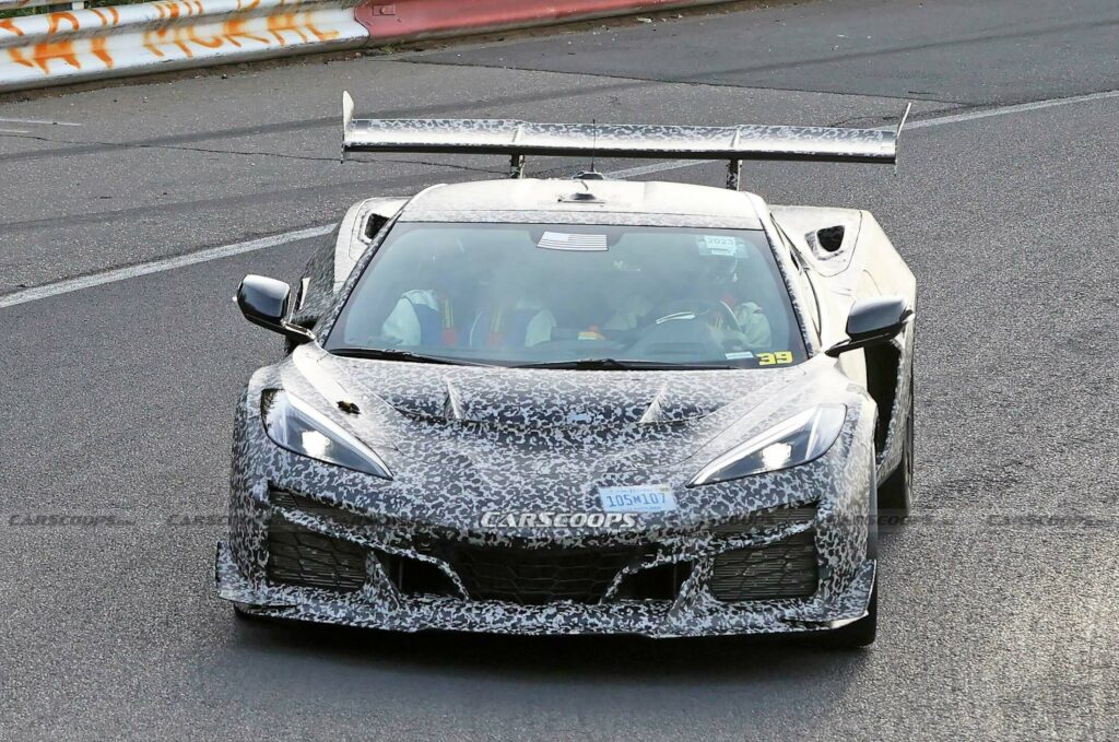  2025 Corvette ZR1 Spied On The Nürburgring, What Lap Time Do You Think It Ran?