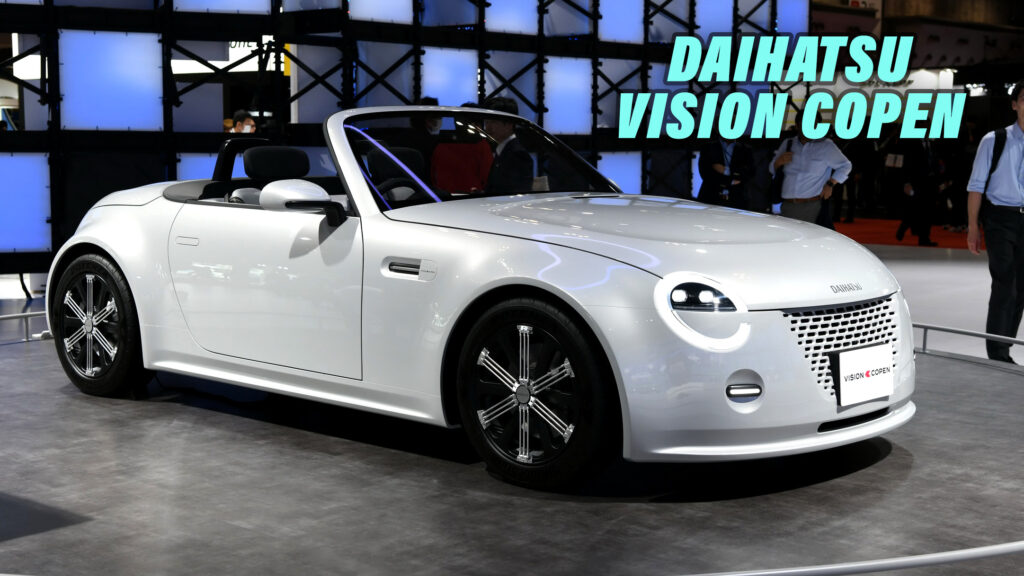  The Daihatsu Vision Copen Grows Up And Hints At Mazda MX-5 Rival