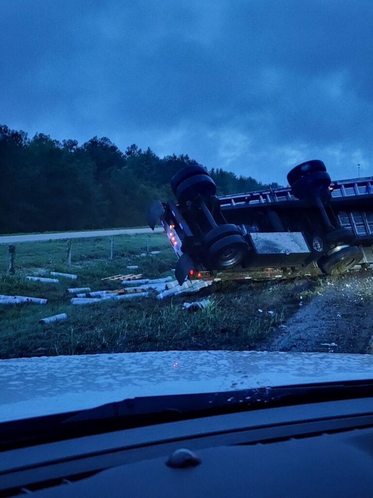  Corvette Occupants Miraculously Walk Away After Being Crushed Under 18-Wheeler Truck