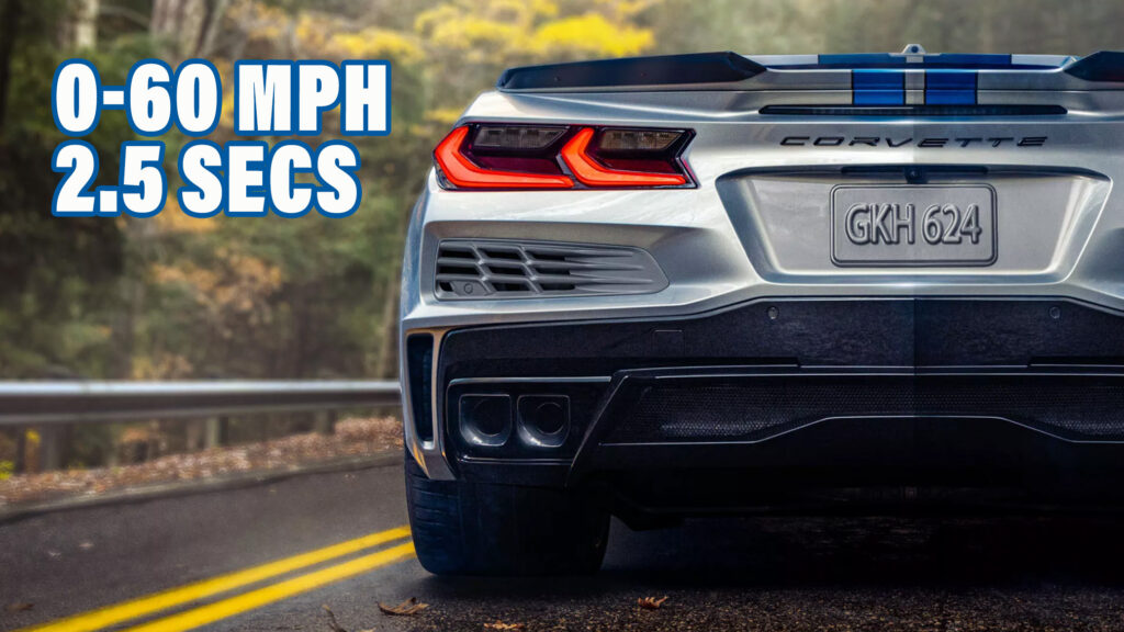  2.5 Seconds To 60 MPH: C8 E-Ray Is Car & Driver’s Quickest Vette Yet