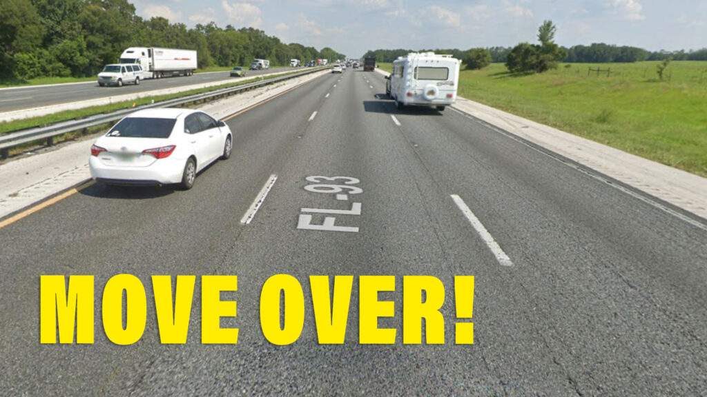  Florida Wants To Ban Drivers From Cruising In The Left Lane