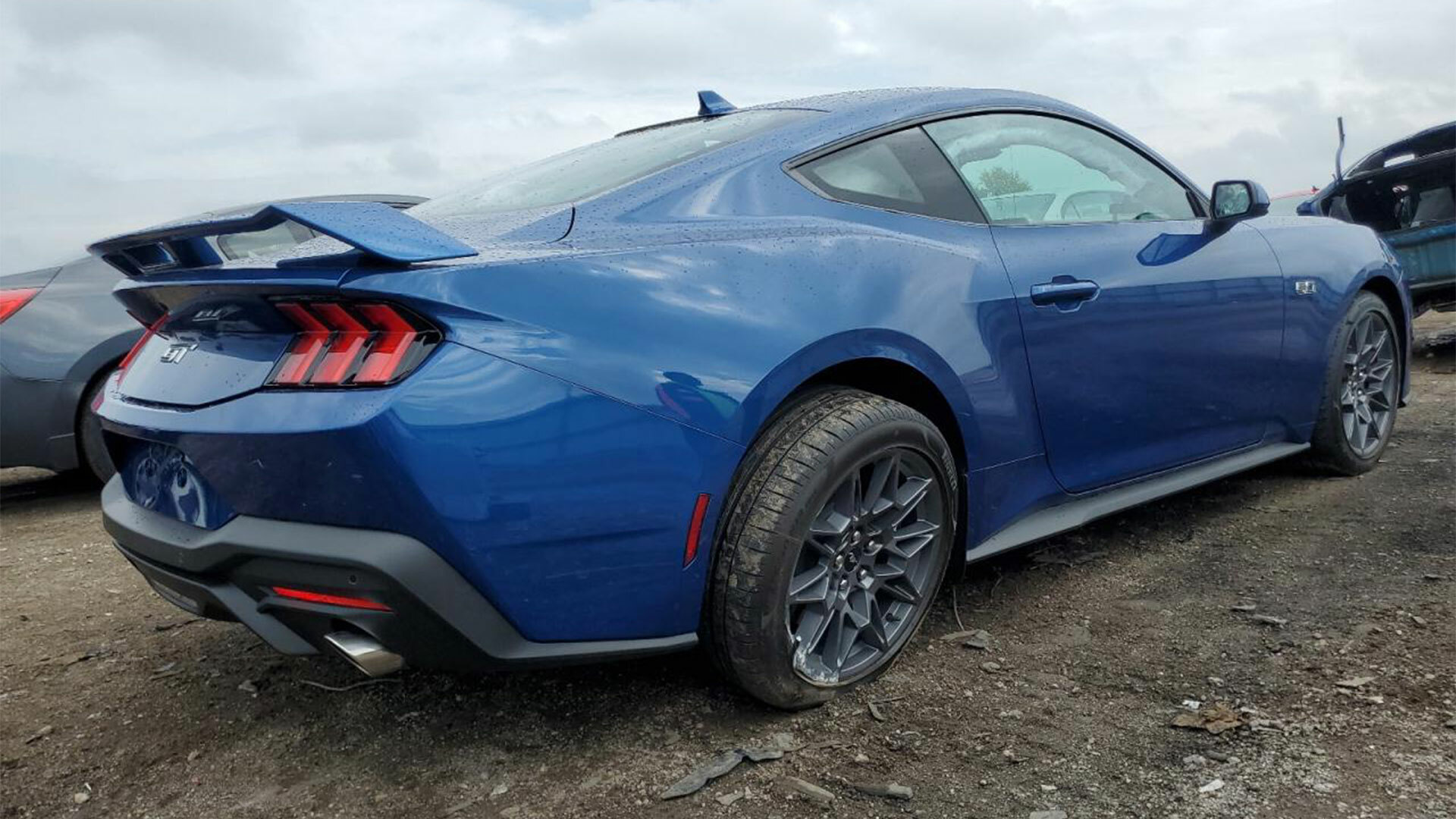 This May Be The First 2024 Ford Mustang To Appear On Copart