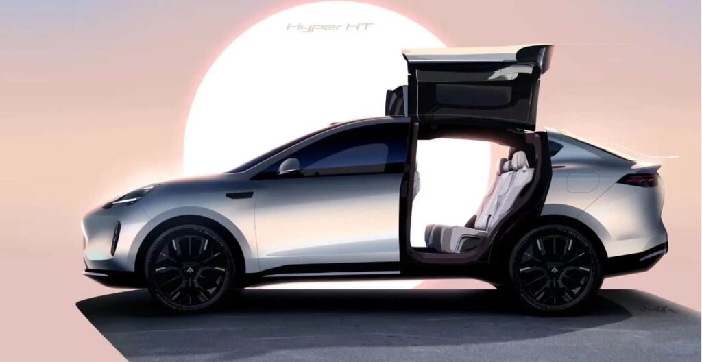 GAC’s New Aion Hyper HT Is A 335 HP SUV With Tesla Model XInspired