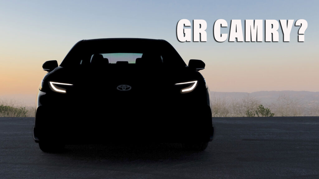  What’s Toyota Teasing Here – A 2025 Camry GR Or Something Else?
