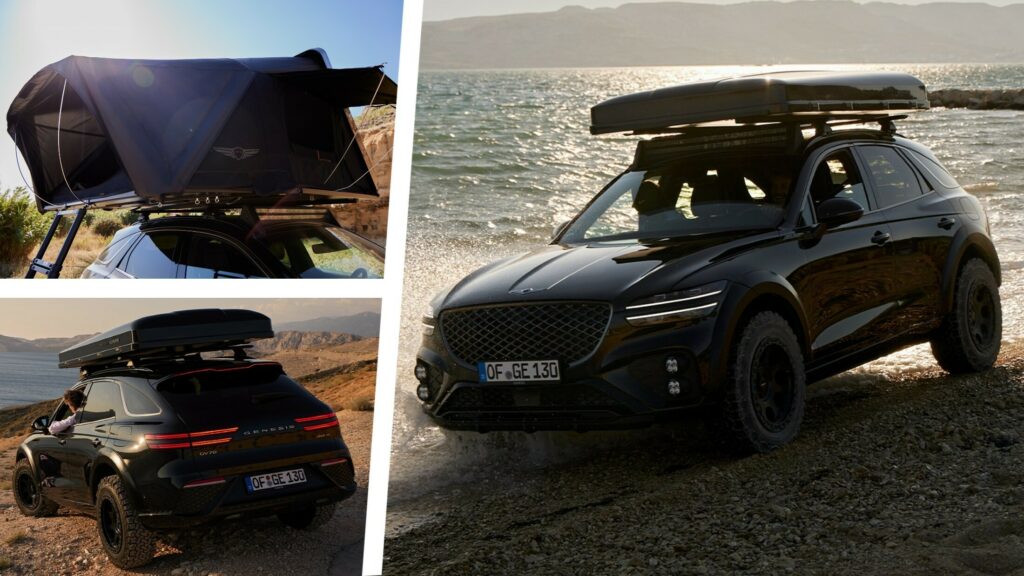  Genesis Camping Gear Black Edition Unlocks The Adventurous Side Of The GV70 And GV80