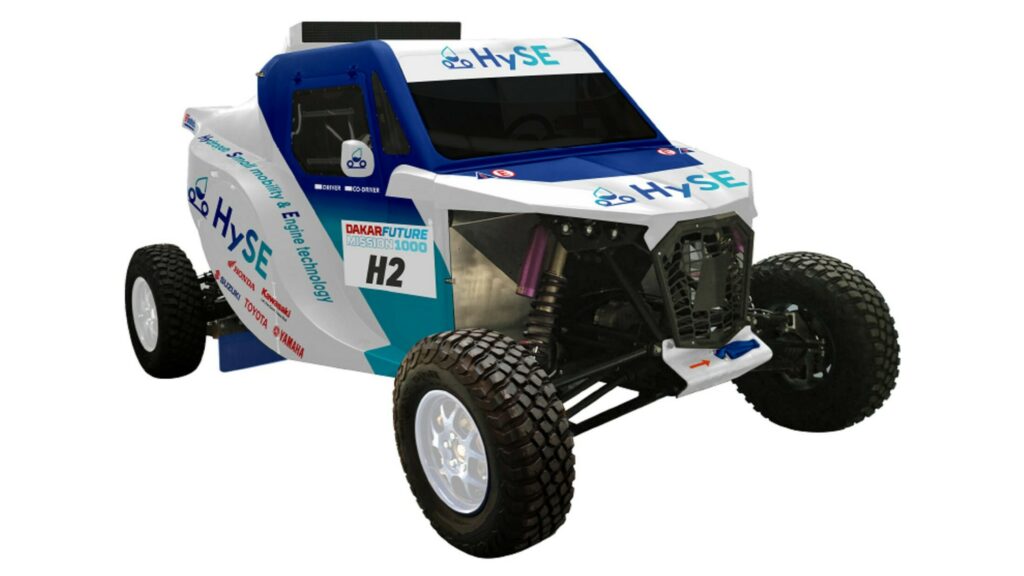  Hydrogen HySE-X1 Rally Car Created By Japan’s Biggest Companies To Enter Dakar