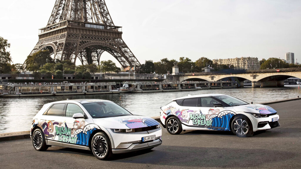  Hyundai Brings 10 Special Art Cars To Paris To Support Busan’s 2030 World Expo Bid