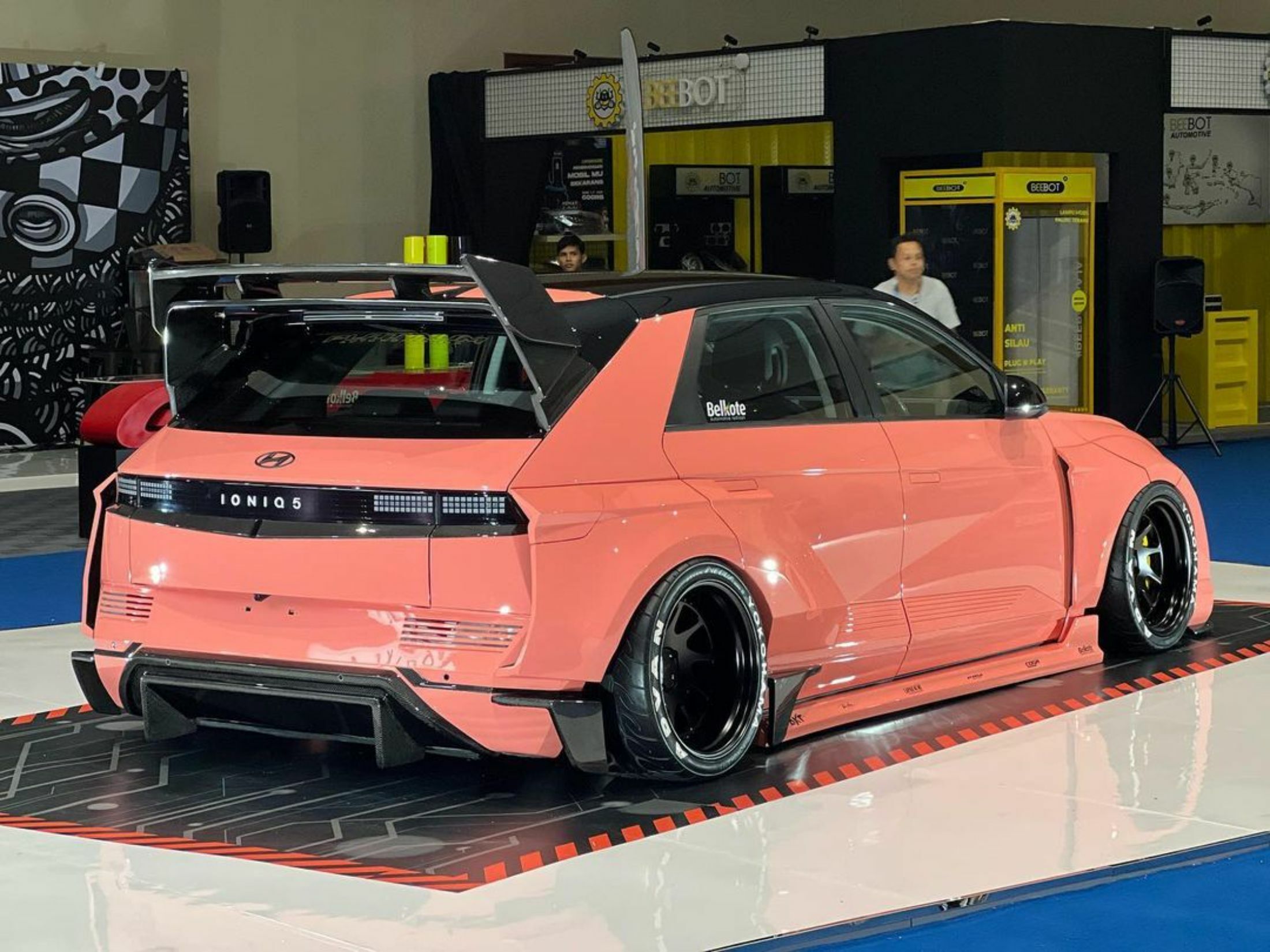Coga Takes Hyundai Ioniq 5 Beyond N With Very Wild, Very Pink Body Kit ...