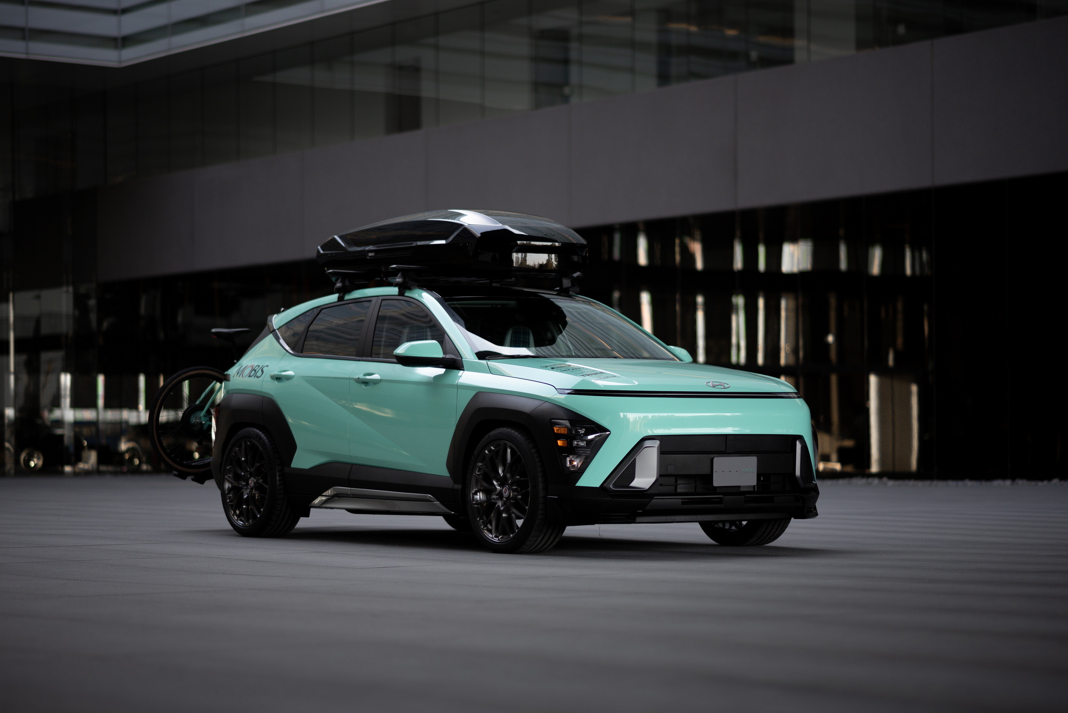 Hyundai Kona Jayde Concept Comes With A Roof Box, 20-Inch Wheels