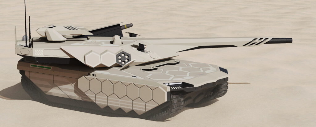  Hyundai Has Just Built An Unmanned Stealth Tank Concept