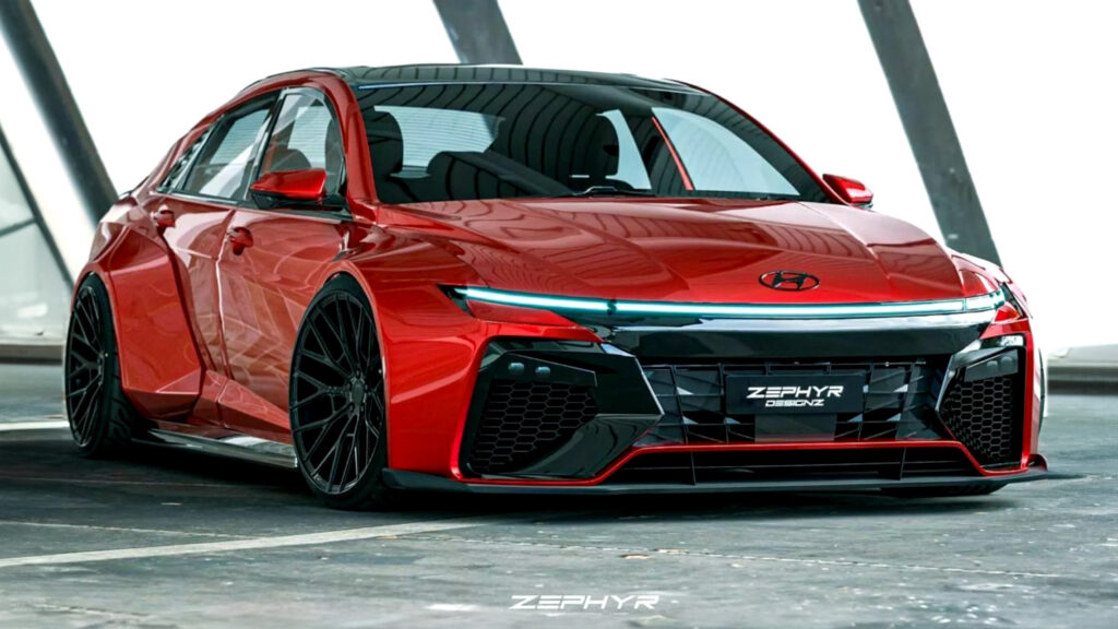  2024 Hyundai Verna Dreams Of Being Fast And Furious With Rendered Tune