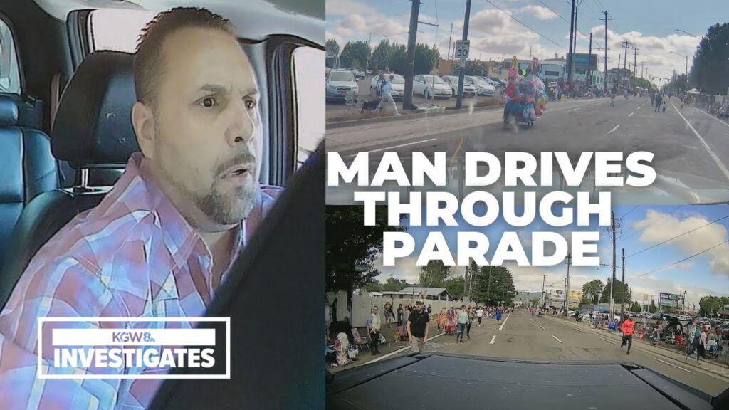  Here’s The Dashcam Footage Of The Idiot Driver Who Plowed Through Portland Parade
