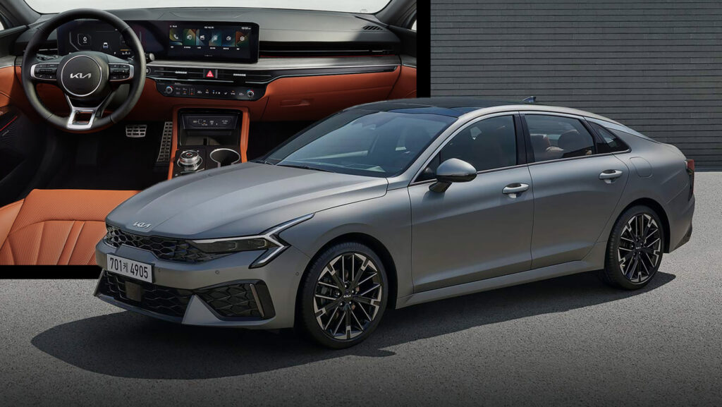  2025 Kia K5 Facelift Breaks Cover With Funky LEDs And New Tech