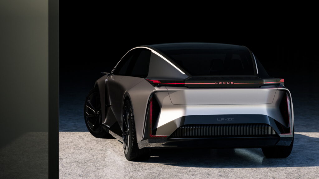  Lexus LF-ZC Is Coming For The Tesla Model 3 In 2026 With Prismatic Batteries