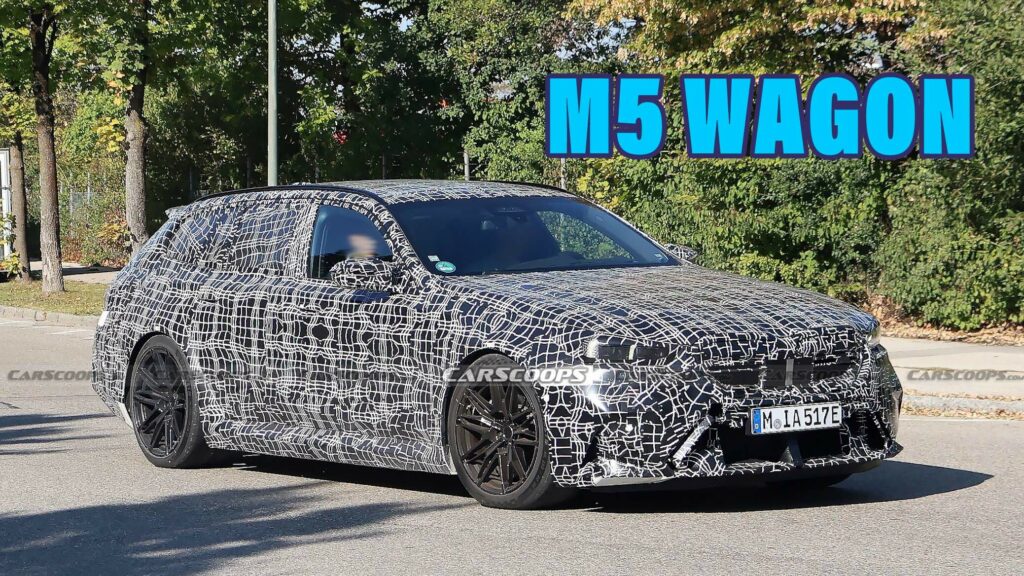  BMW M5 Touring Shaves Its Camo Beard For Latest Spy Shots 