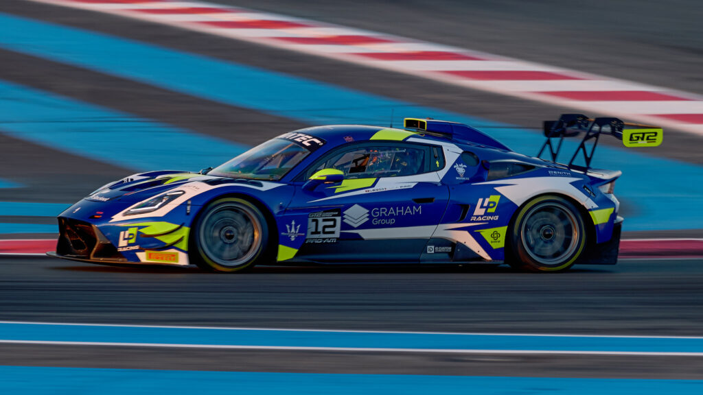  Maserati GT2 Makes Racing Debut, Secures Second Place Finish In France