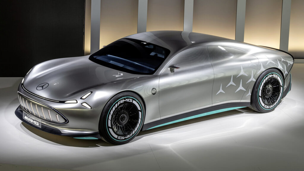  Mercedes-AMG’s Upcoming Electric Sedan Could Have Well Over 1,000 HP