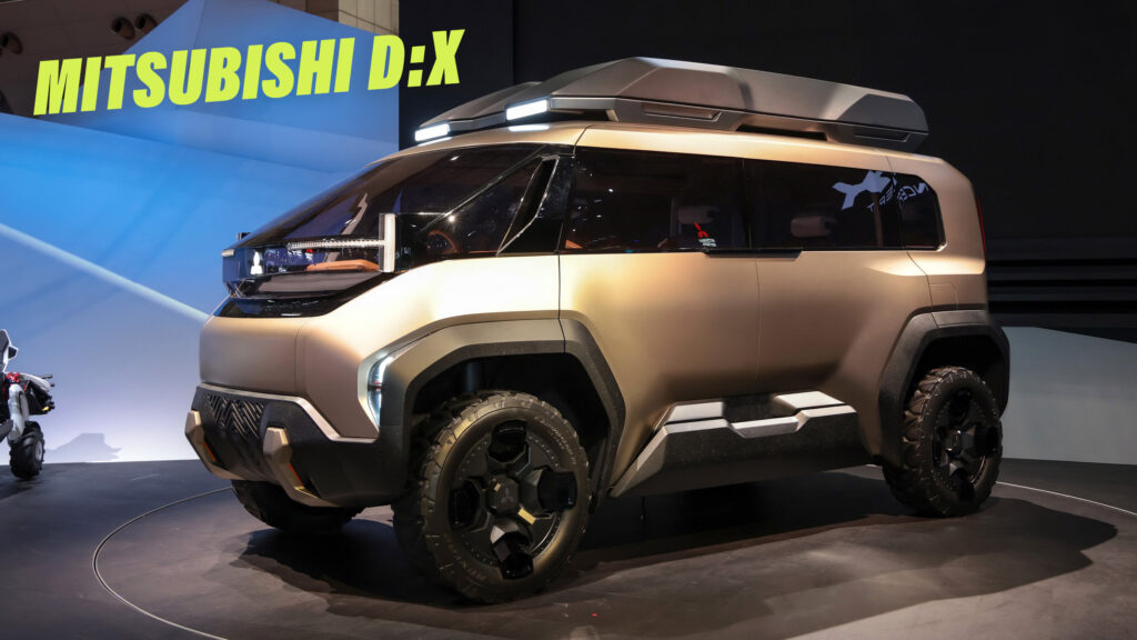  The Mitsubishi D:X Concept Is The Delica Of The Electrified Age Of Ultron