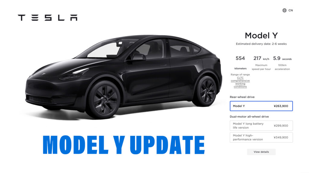  Tesla’s Improved Model Y For China Is A Second Quicker To 62 MPH