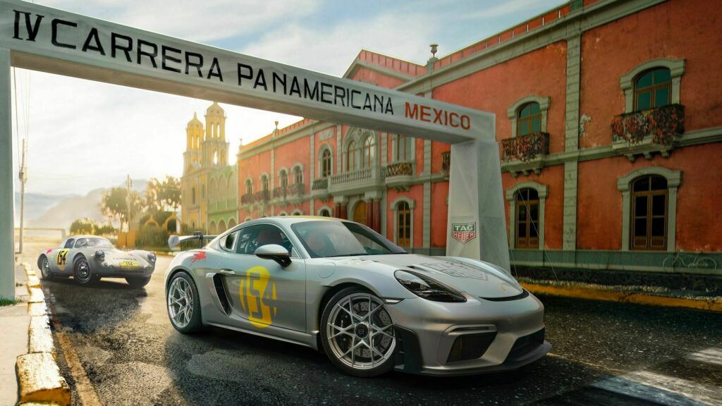  Porsche Creates Special 718 Cayman GT4 RS To Celebrate Carrera Panamericana Race