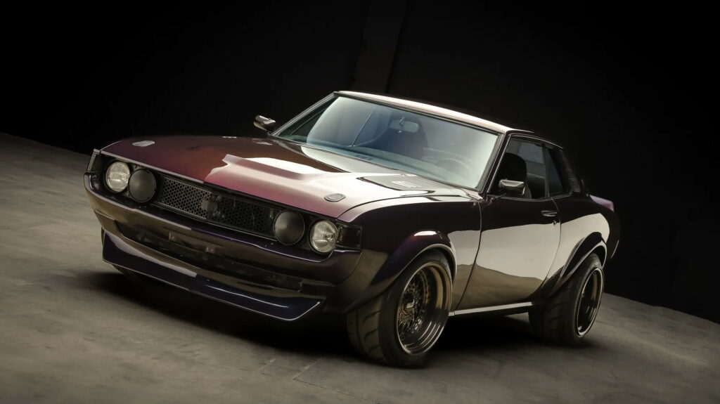  1977 Toyota Celica With An S2000 Engine Swap And Midnight Purple III Paint Is Just Right
