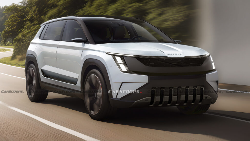  Next-Gen Skoda Enyaq Coming In 2028 Based On The New SSP Platform