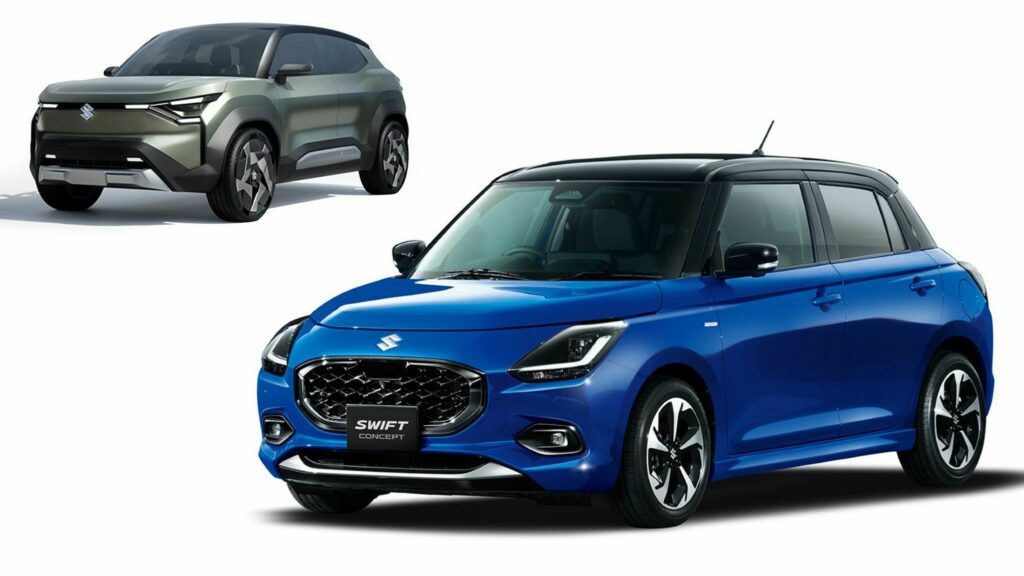 Suzuki Previews New Swift, Will Show Evolved eVX SUV At Japan Mobility Show