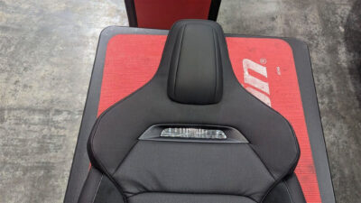 Tesla’s New Chunky Sports Seats Revealed In Leaked Image | Carscoops