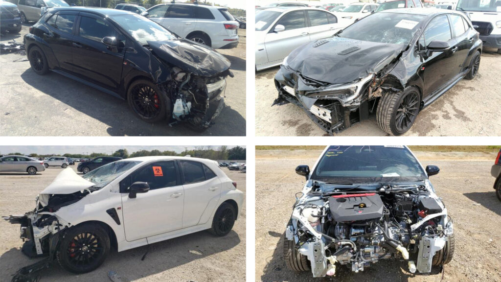  Here Are Four More Toyota GR Corollas That Have Been Crashed