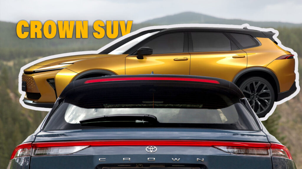  Toyota Crown Estate Reborn As “Crown SUV” For America, Debuts November 14
