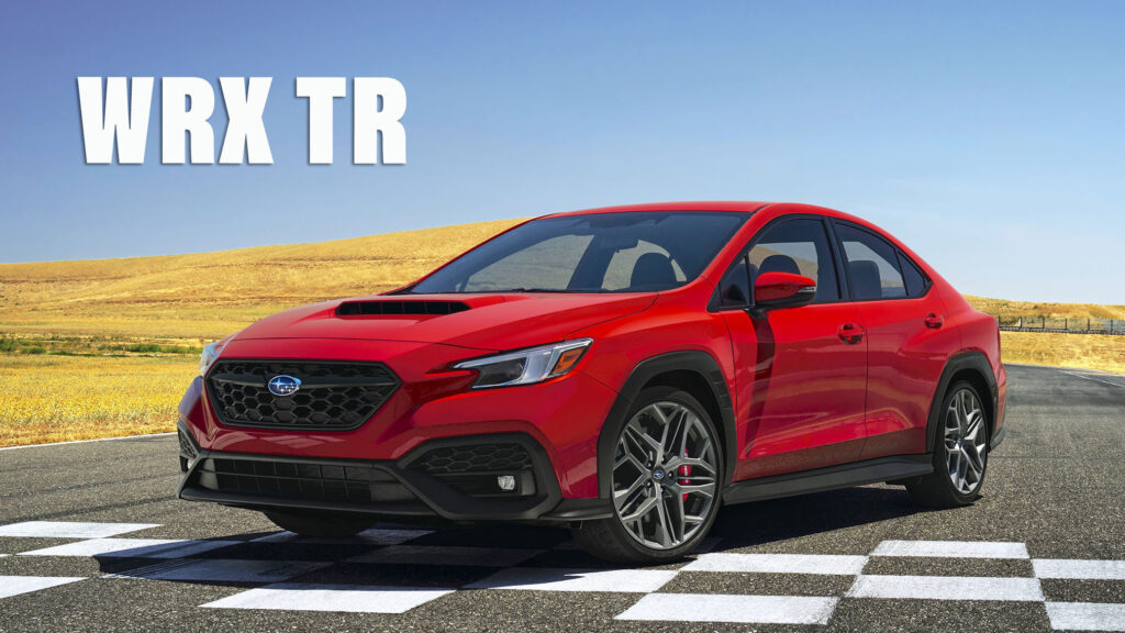  2024 Subaru WRX TR Debuts With Tuned Chassis But Stock 271 HP Motor And No Wing
