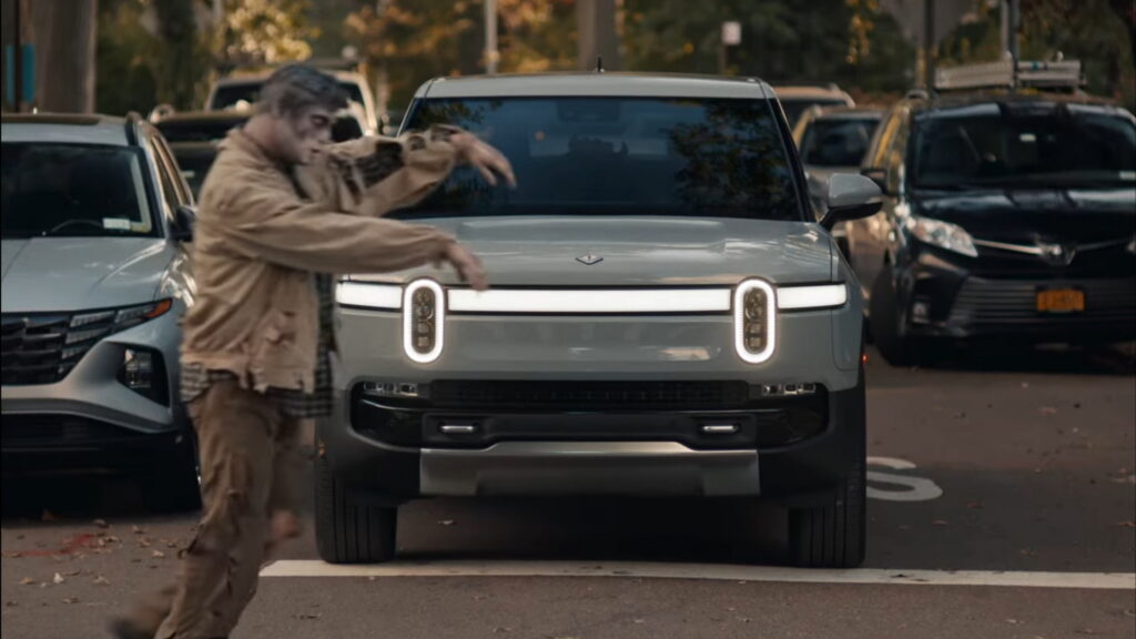  SpoOoOoky Rivian Update Turns Pedestrians Into Zombies In Infotainment Screen