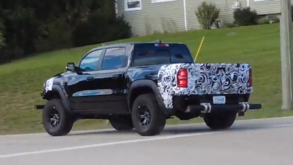  Has Ram Declawed The Next TRX As This Prototype Sure Doesn’t Sound Like A V8