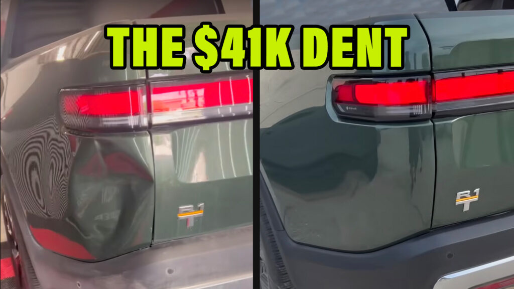  Paintless Dent Removal Magician Saved Rivian R1 Owner From $41k Bodyshop Invoice