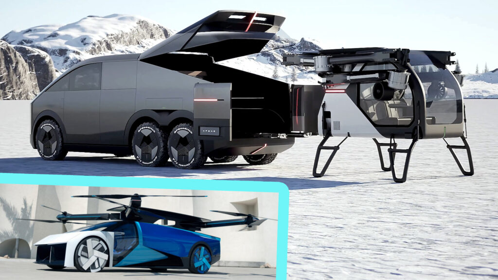  Xpeng Shows Minivan That’s Also An Aircraft Carrier And Supercar That’s Also A Quadcopter