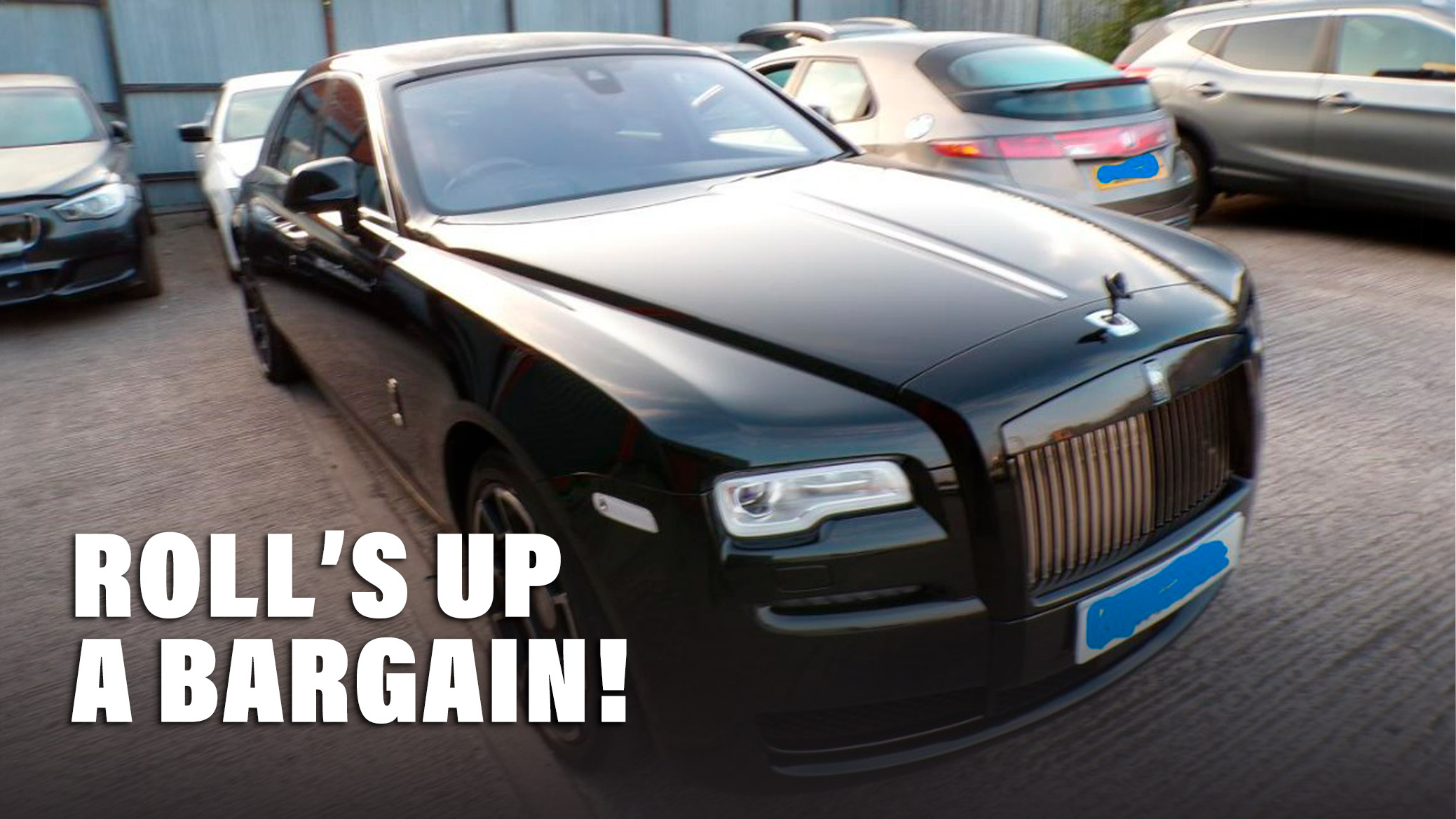 Police Auctioning Off $156K Rolls-Royce Ghost 'For A Bargain Price