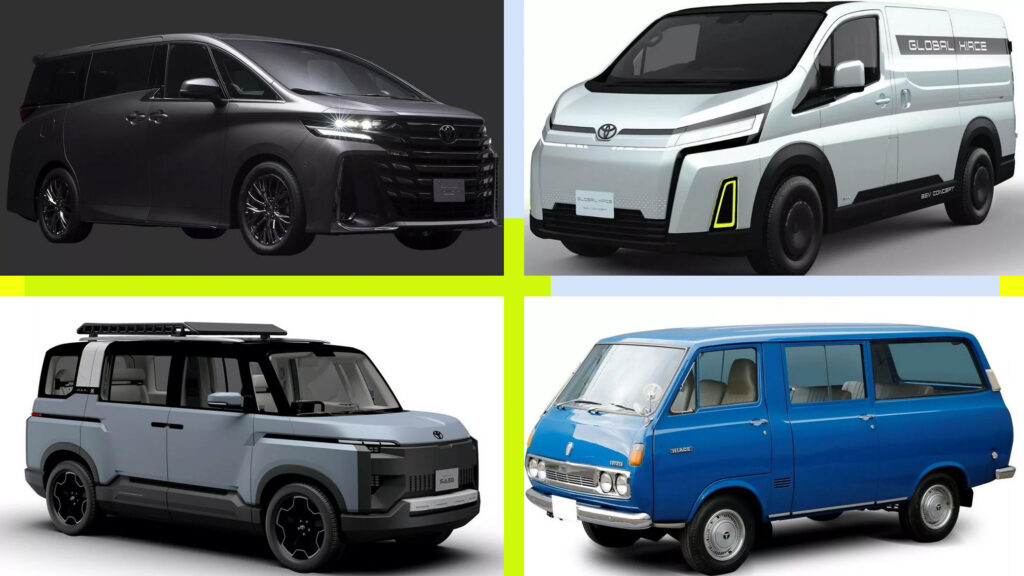  Toyota’s New Van Concepts Are Wild, Weird, And Futuristic