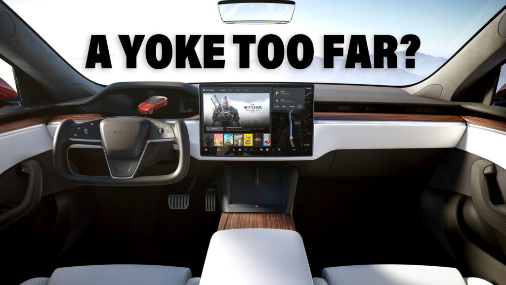  Tesla Mistakenly Used Airbags From Round Steering Wheels In Yokes And Vice-Vera