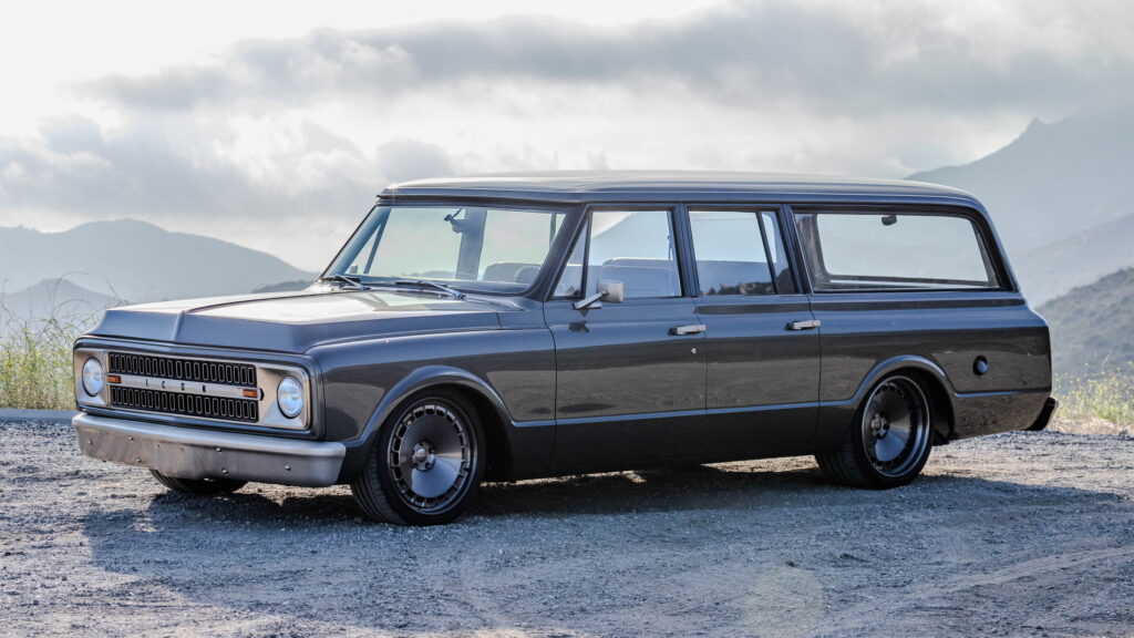  Icon’s Very Gray 1970 Chevy Suburban Customized Makes 1,000 HP, Costs $1.1 Million