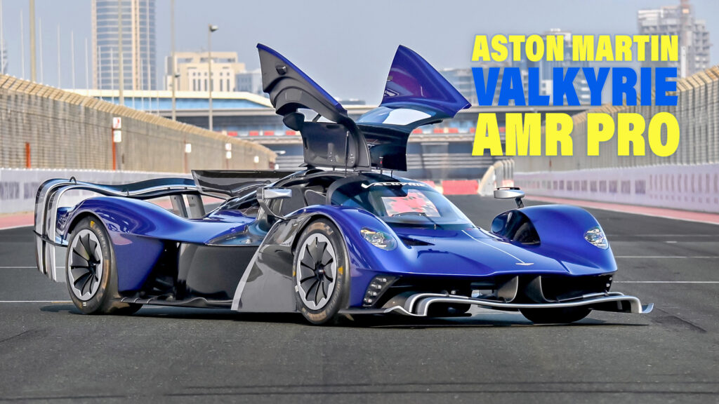  Remarkable Aston Martin Valkyrie AMR Pro Has Only Been Driven Twice