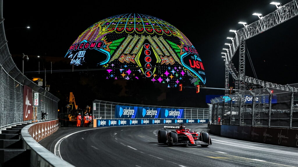  First Practice On Las Vegas Grand Prix Ends After Just 8 Minutes Following Manhole Mishap