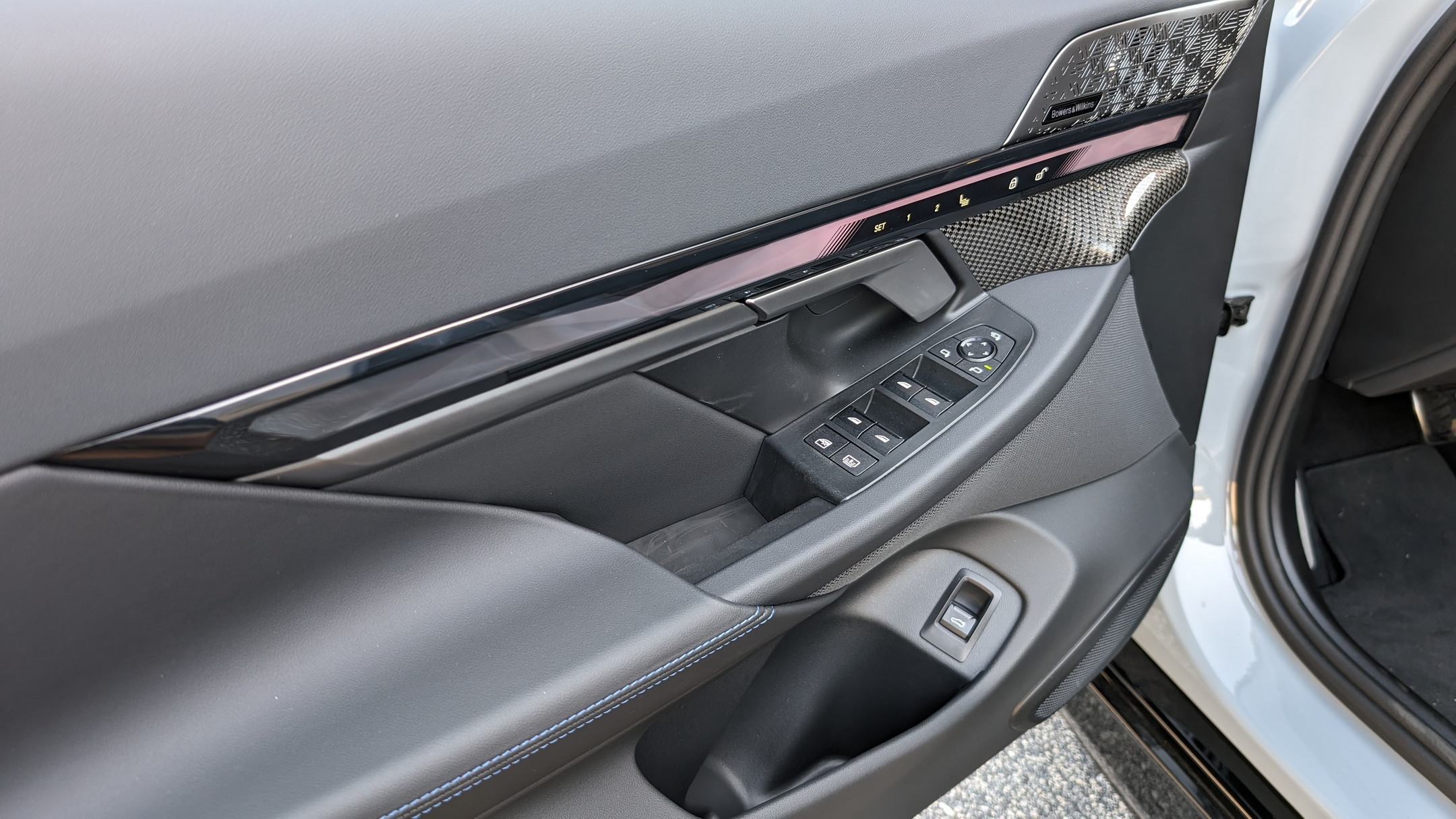 2024 BMW i5 M60 xDrive by Stephen Rivers for Carscoops 45