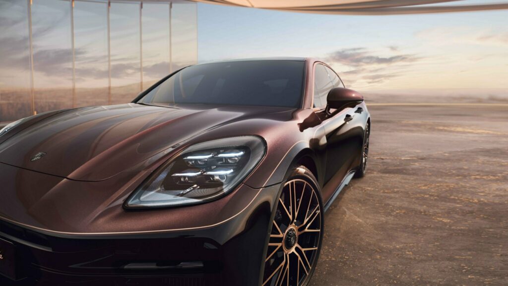  2024 Porsche Panamera Turbo ‘Sonderwunsch’ Gets The Midas Touch With Real Gold Flakes