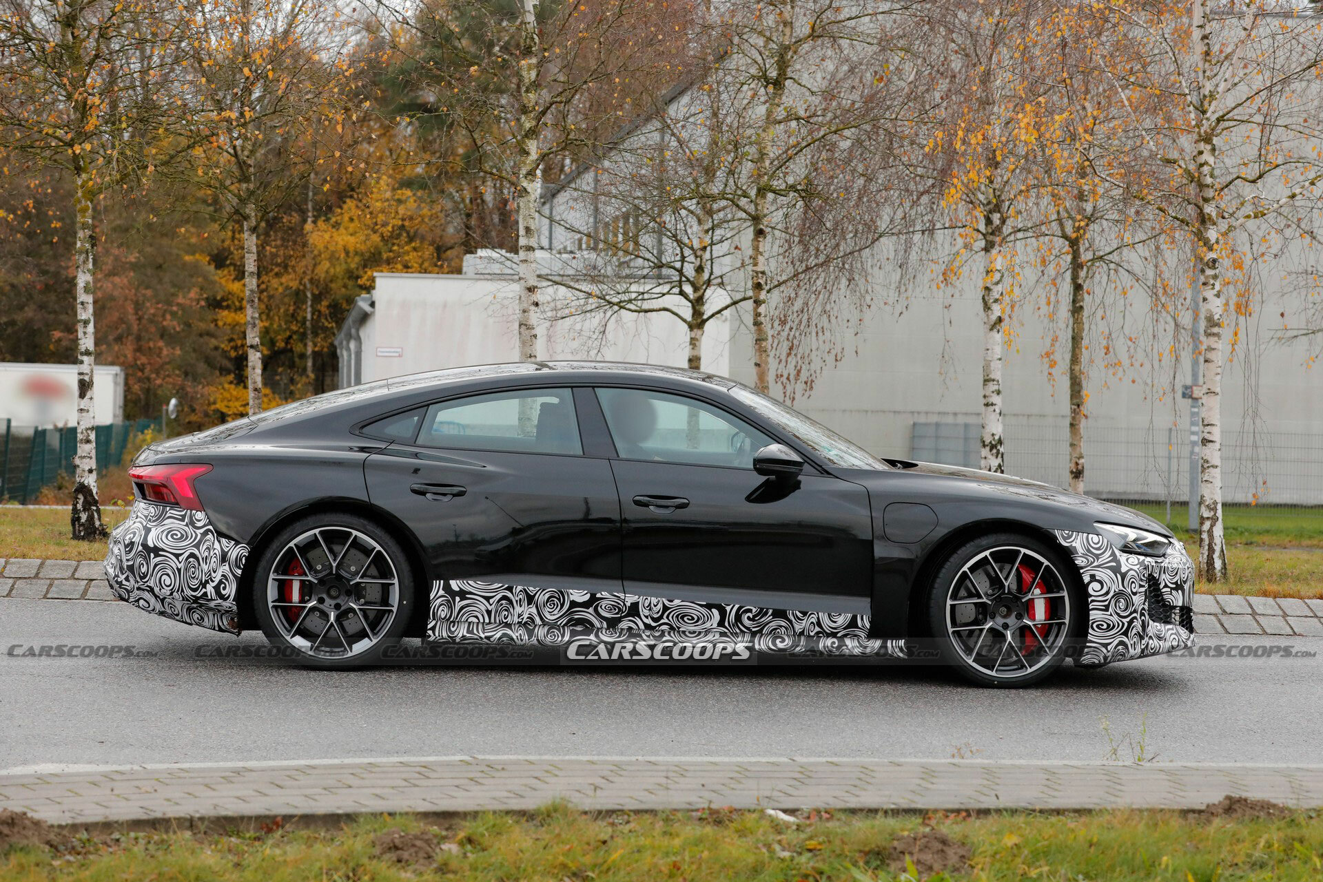 2025 Audi e-tron GT Smiles For Spy Photo Debut, Shows Off New Bumpers