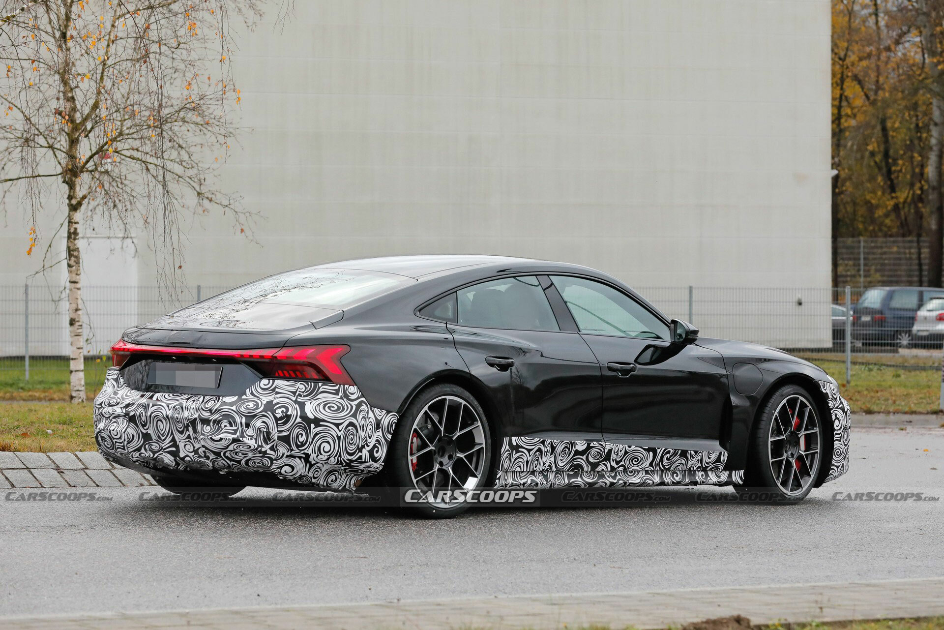 2025 Audi e-tron GT Smiles For Spy Photo Debut, Shows Off New Bumpers