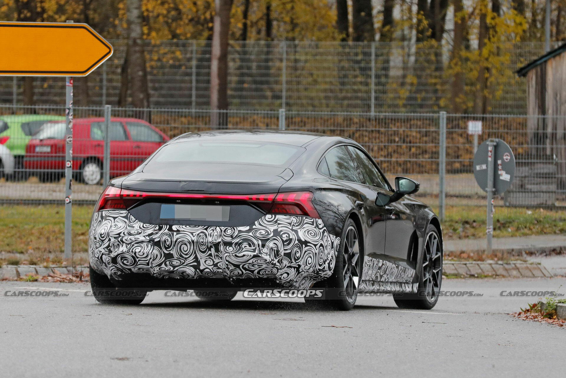 2025 Audi e-tron GT Smiles For Spy Photo Debut, Shows Off New Bumpers