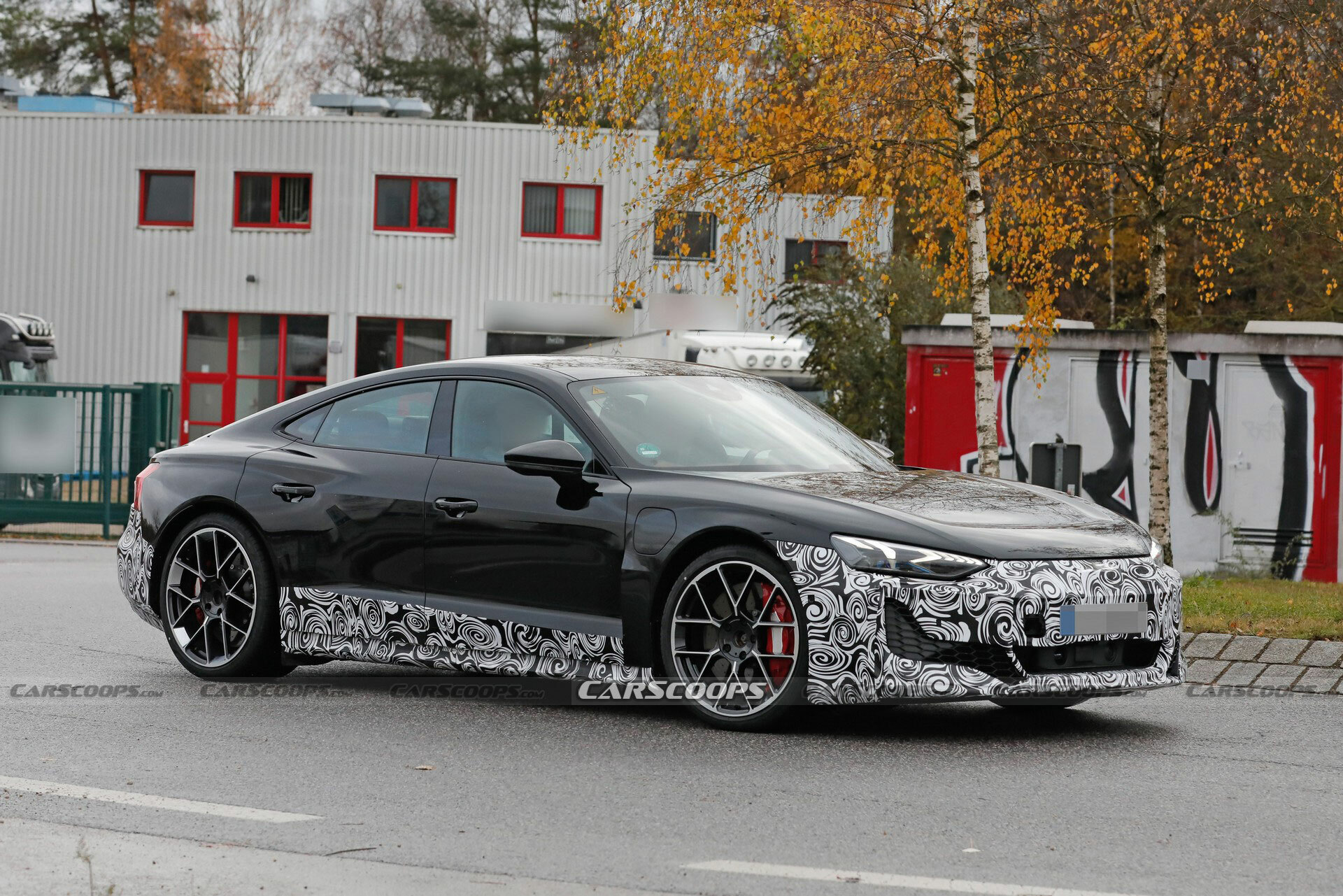 2025 Audi e-tron GT Smiles For Spy Photo Debut, Shows Off New Bumpers