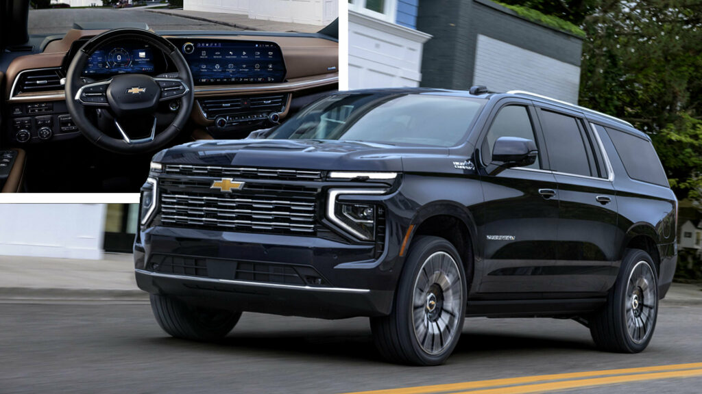  2025 Chevrolet Tahoe And Suburban Debut With New Looks, Fresh Tech, And Super Cruise