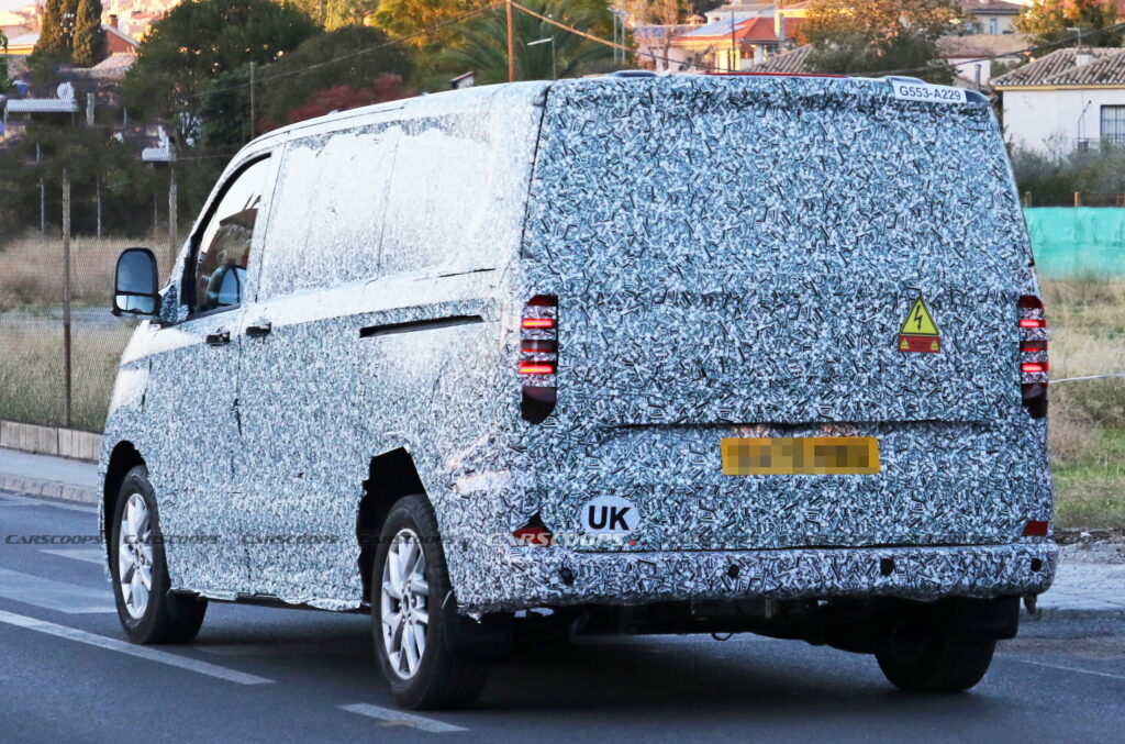 2025 VW Transporter Spotted Looking Happier Than The Ford Transit