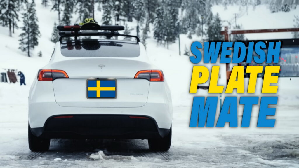  Tesla Scores Legal Win In Sweden, Will Be Allowed To Collect License Plates For EVs